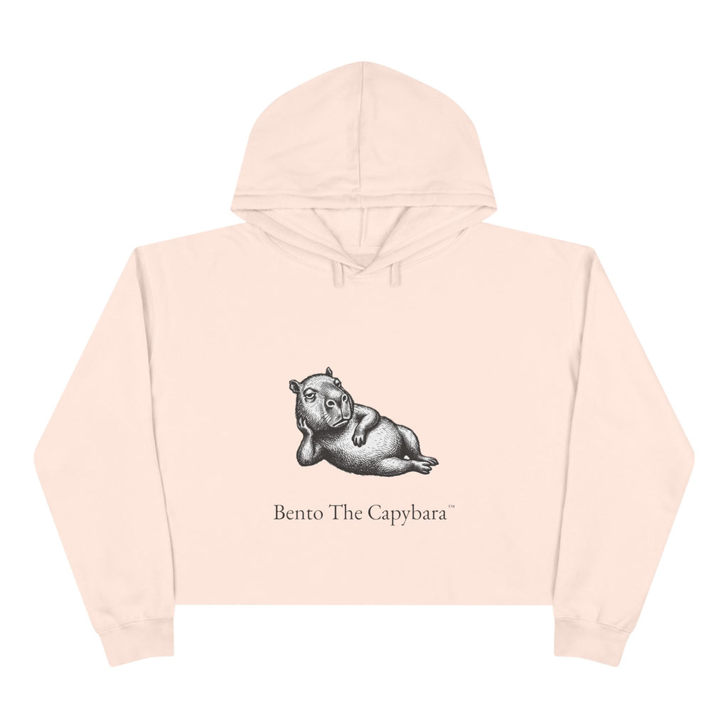 Bento The Capybara Crop Hoodie