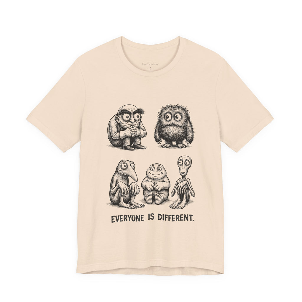 No Two Alike Round Neck T-Shirt