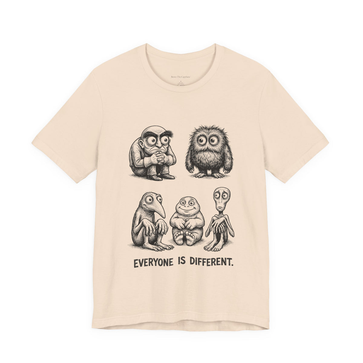 No Two Alike Round Neck T-Shirt