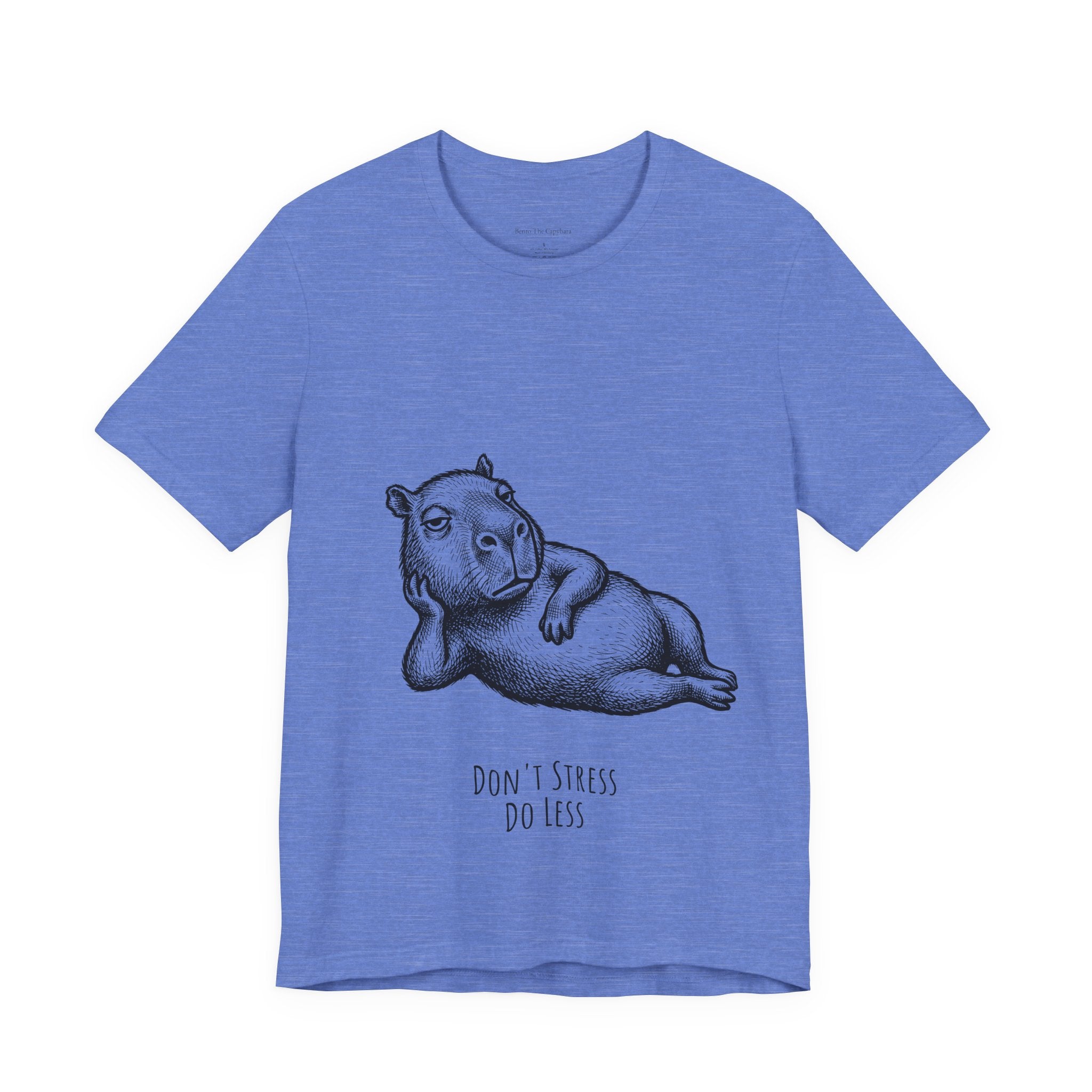 Don't Stress Do Less Capybara Unisex T-Shirt