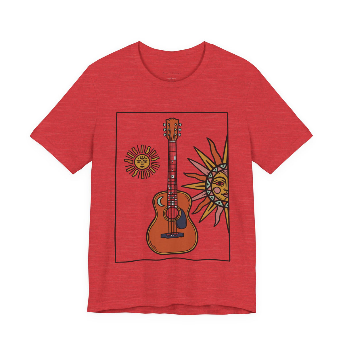 Solar Strings — Unisex Graphic Round Neck T-Shirt