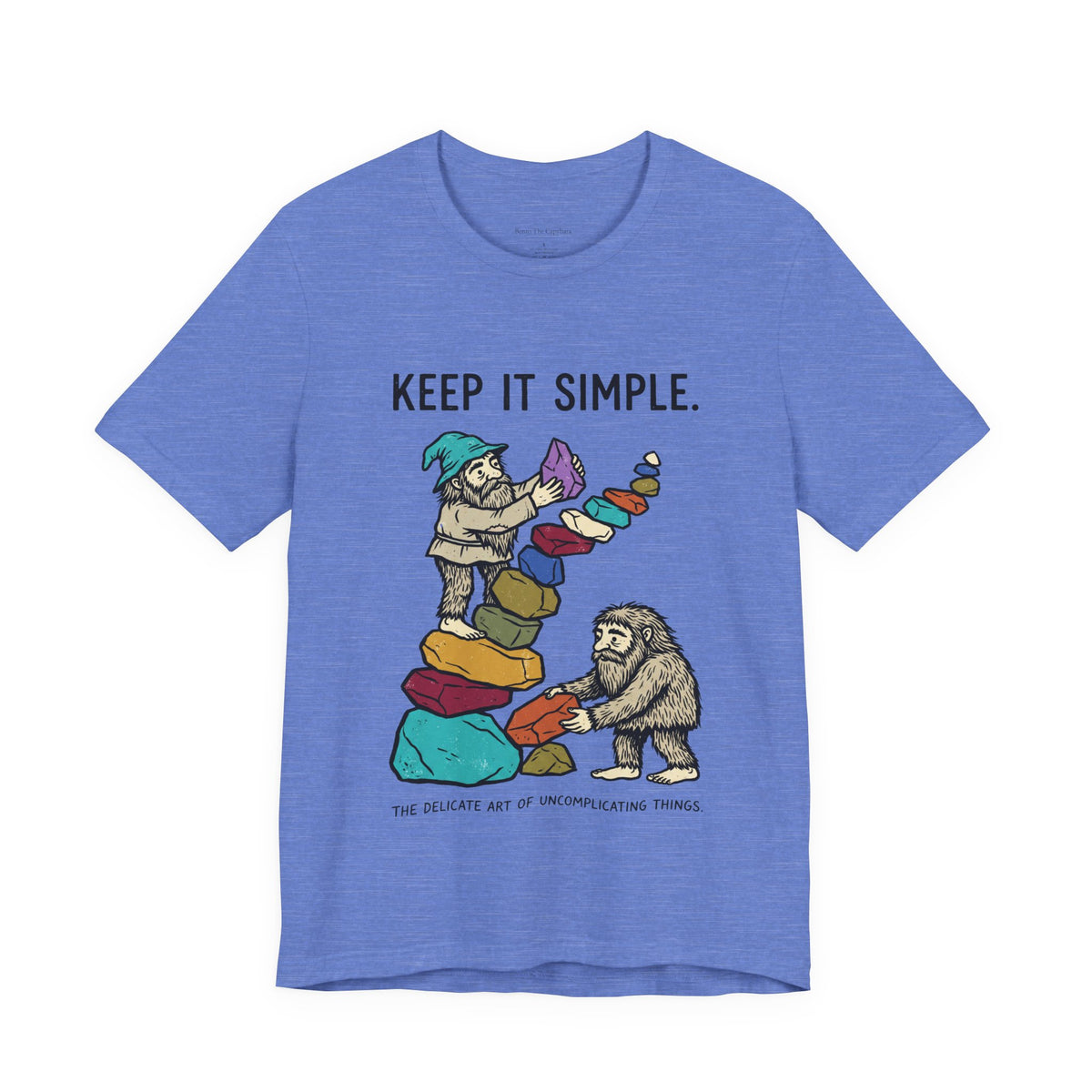 Keep It Simple UNISEX Round Neck T-Shirt