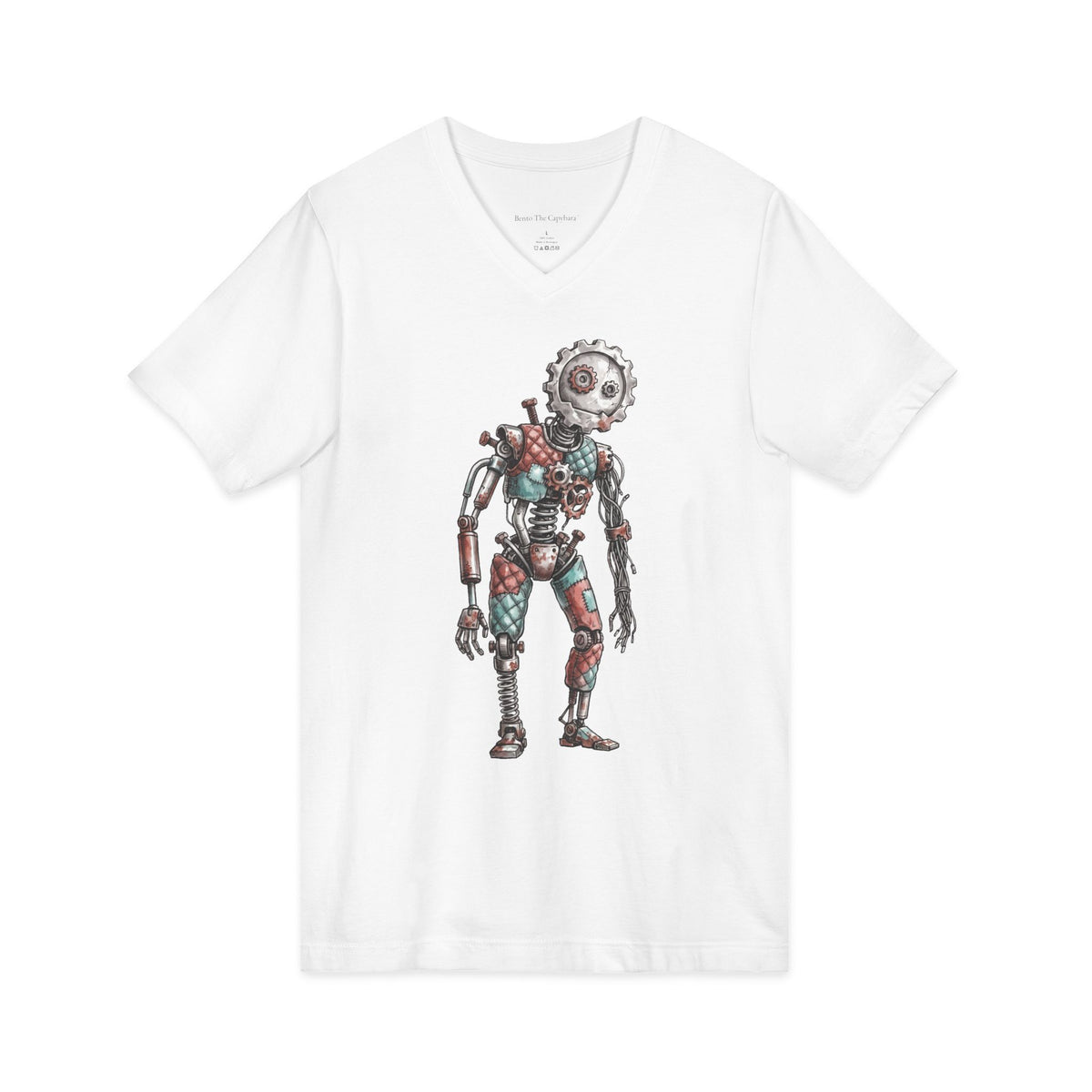 The Mended Machine V-Neck T-Shirt