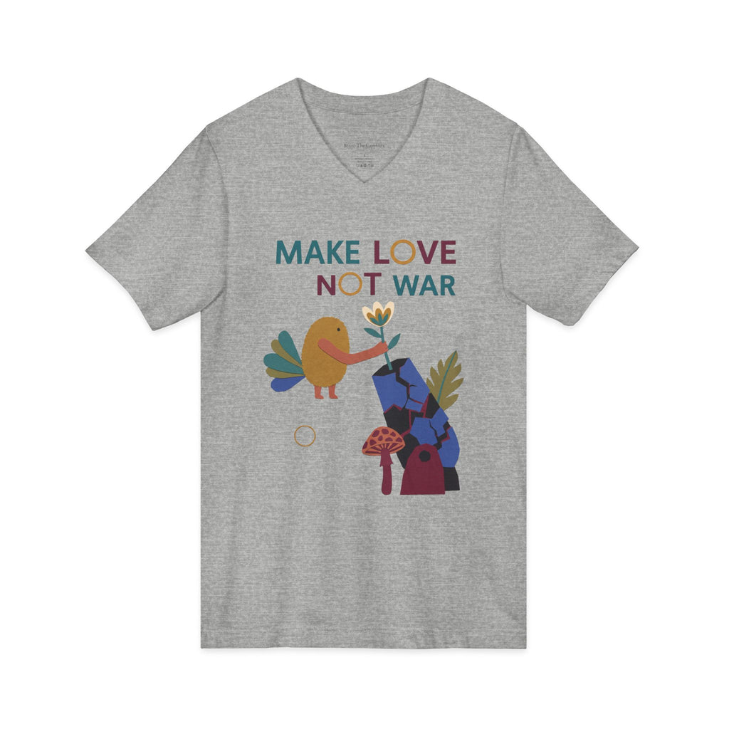Make Love Not War — Unisex Graphic T-Shirt