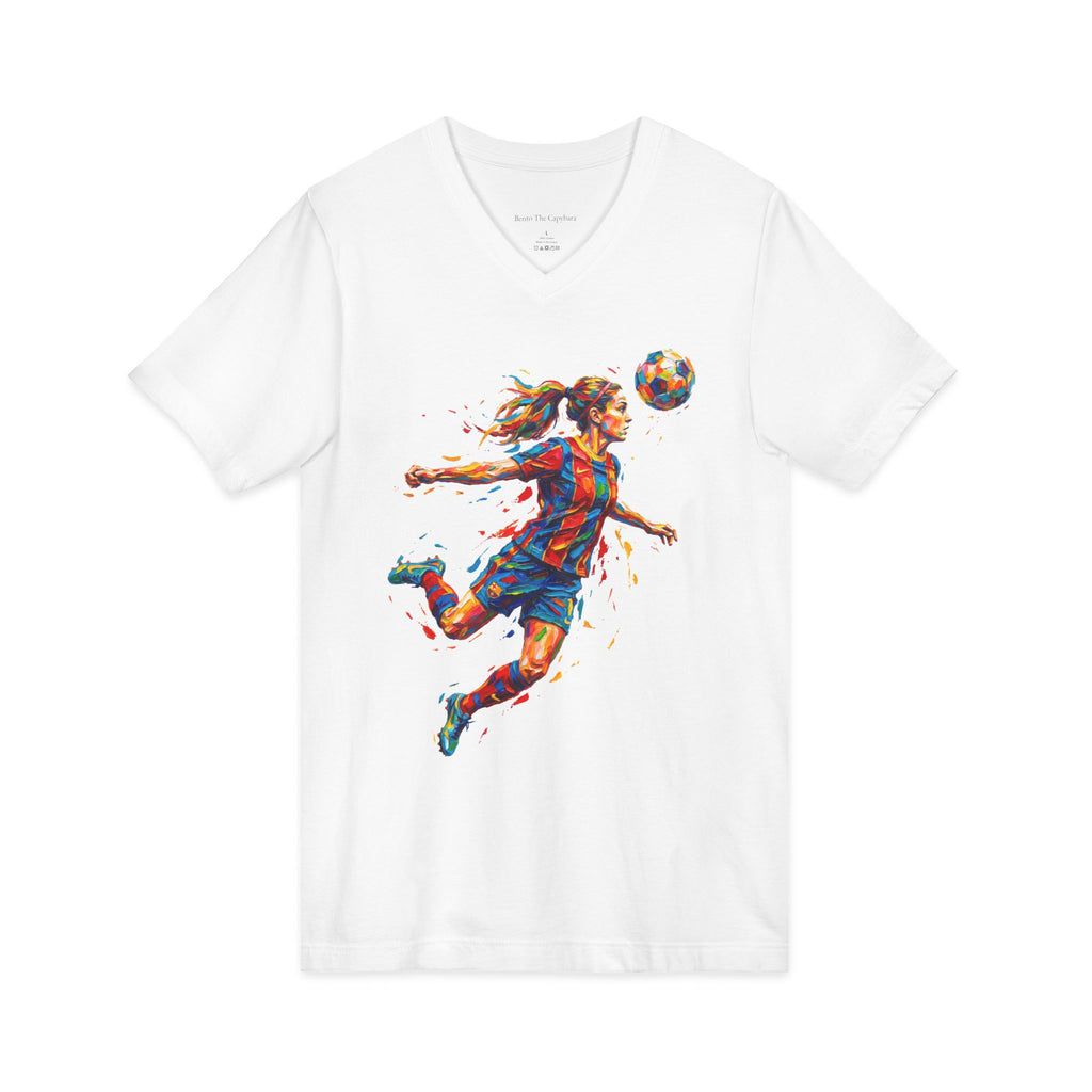 Chromatic Kick Women’s V-Neck T-Shirt
