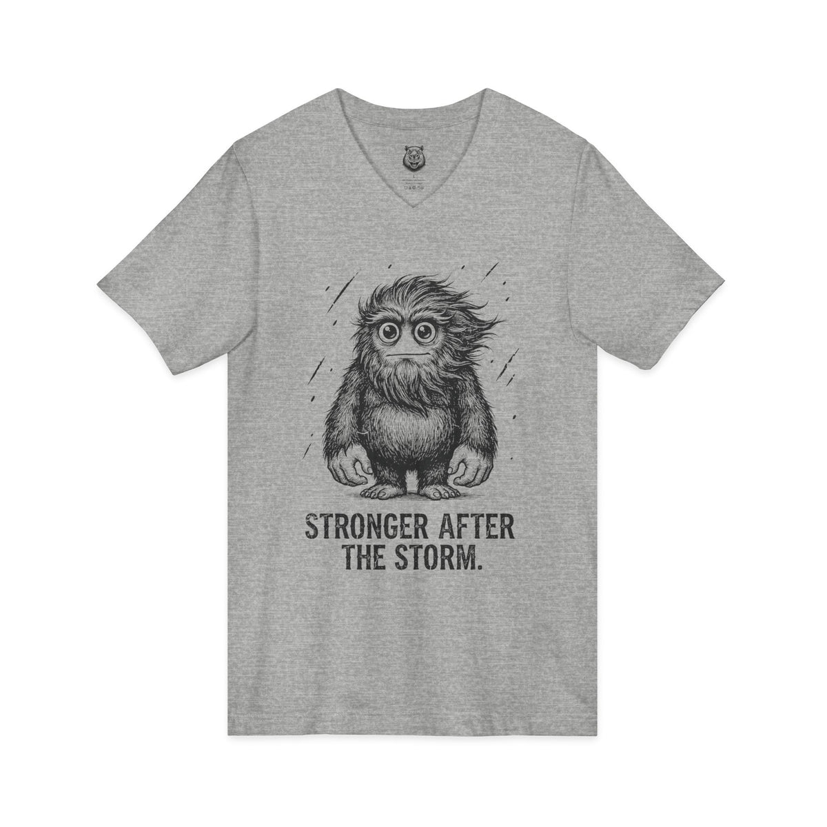 Stronger After the Storm - Unisex V-Neck T-Shirt