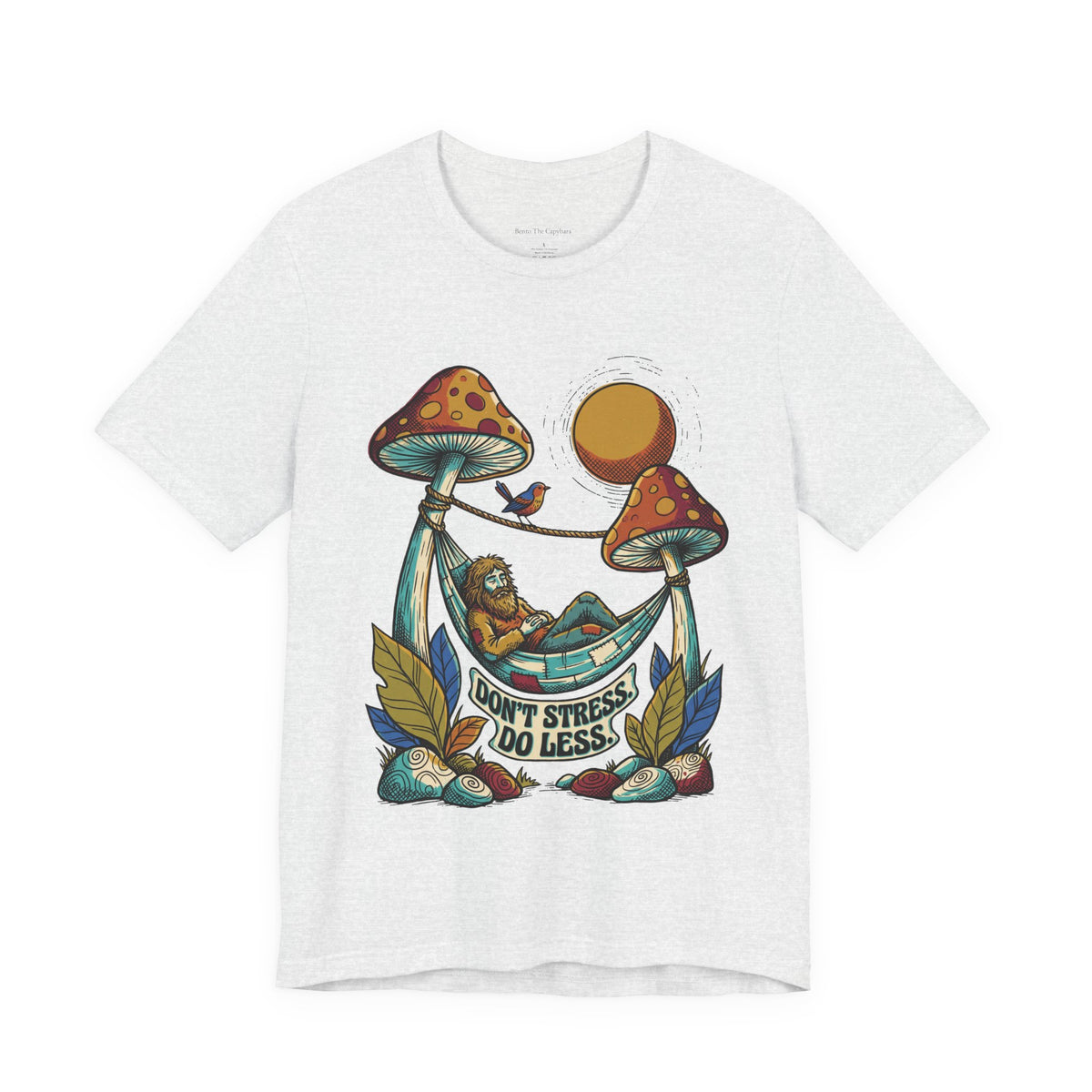 Don't Stress UNISEX Graphic Round Neck T-Shirt