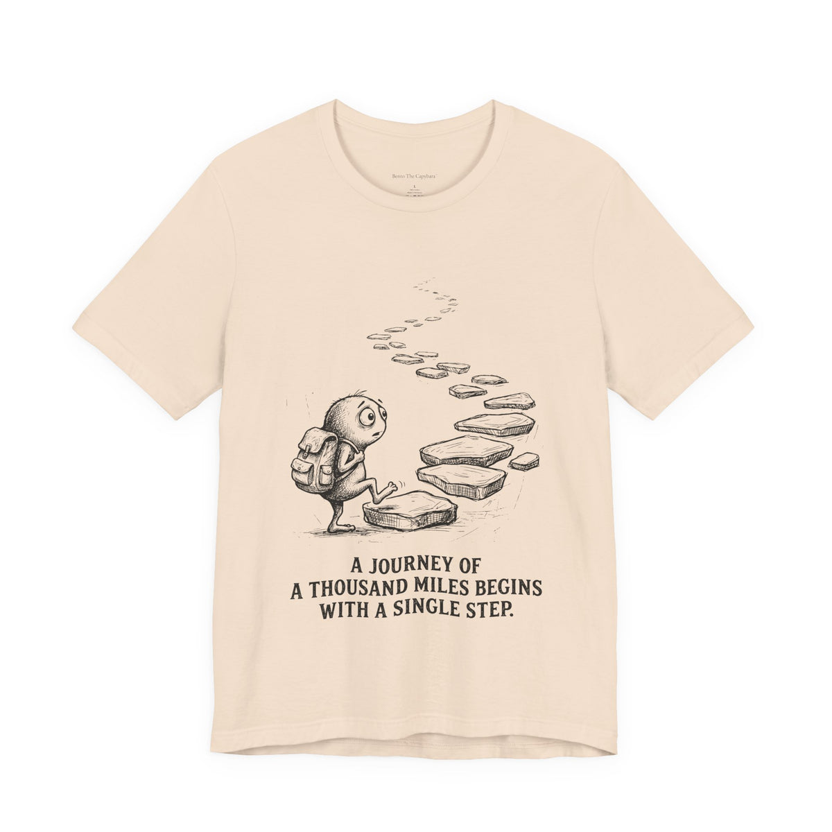 The First Step Round Neck T-Shirt