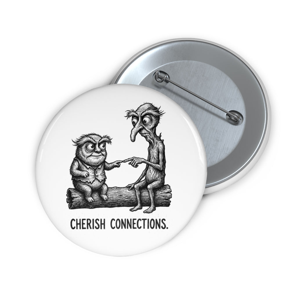 The Contact Point 2.25" Pin Button