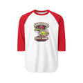 Survived the 90s Sticky Hand Unisex 3/4 Sleeve Raglan Shirt