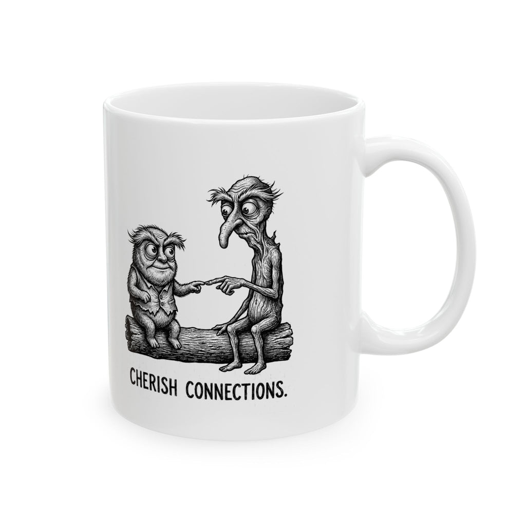 Cherish Connections Ceramic Mug – 11 oz