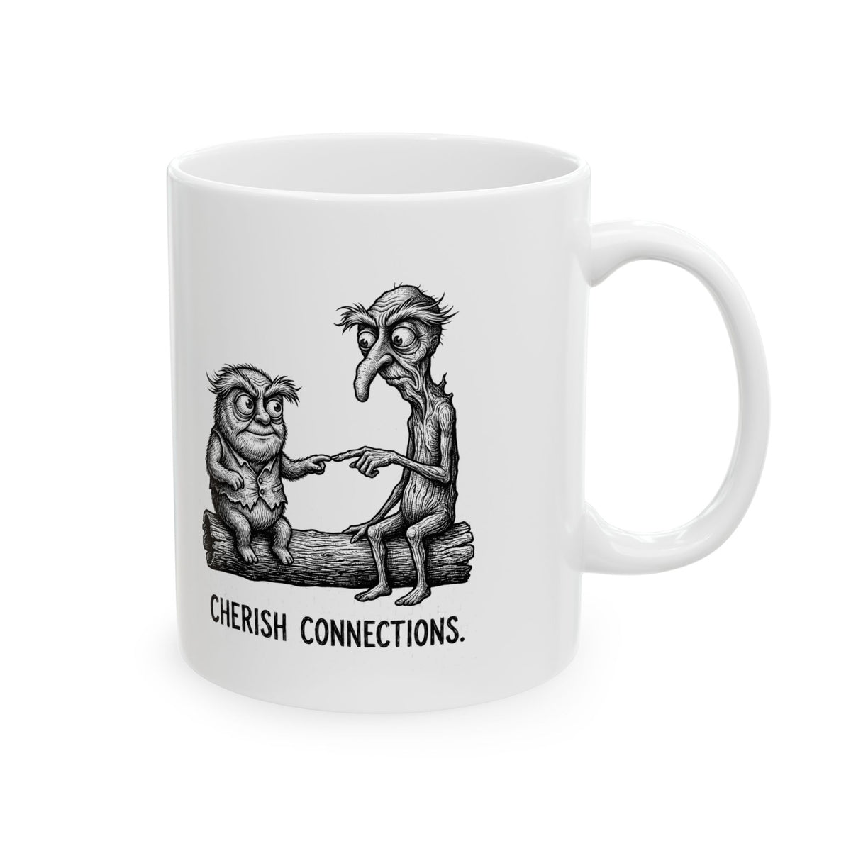 Cherish Connections Ceramic Mug – 11 oz