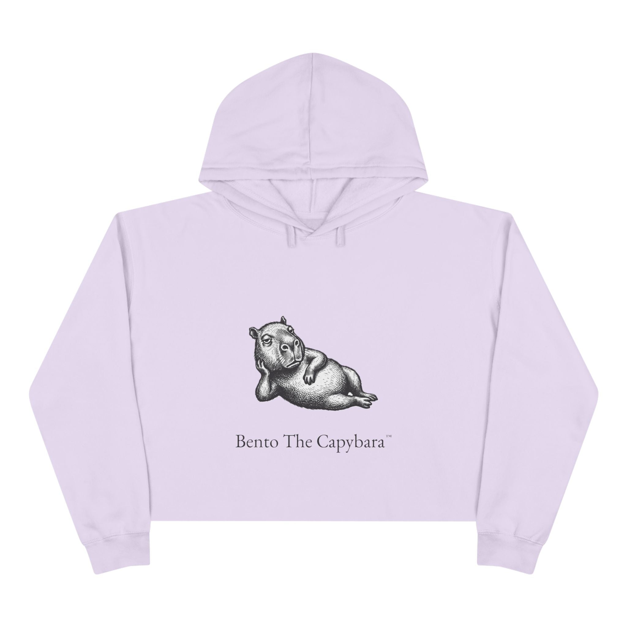 Bento The Capybara Crop Hoodie