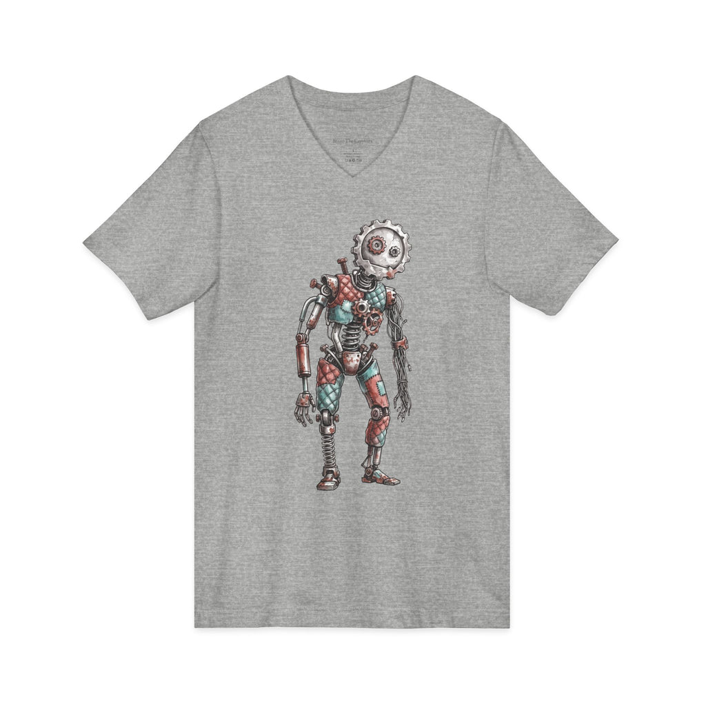 The Mended Machine V-Neck T-Shirt