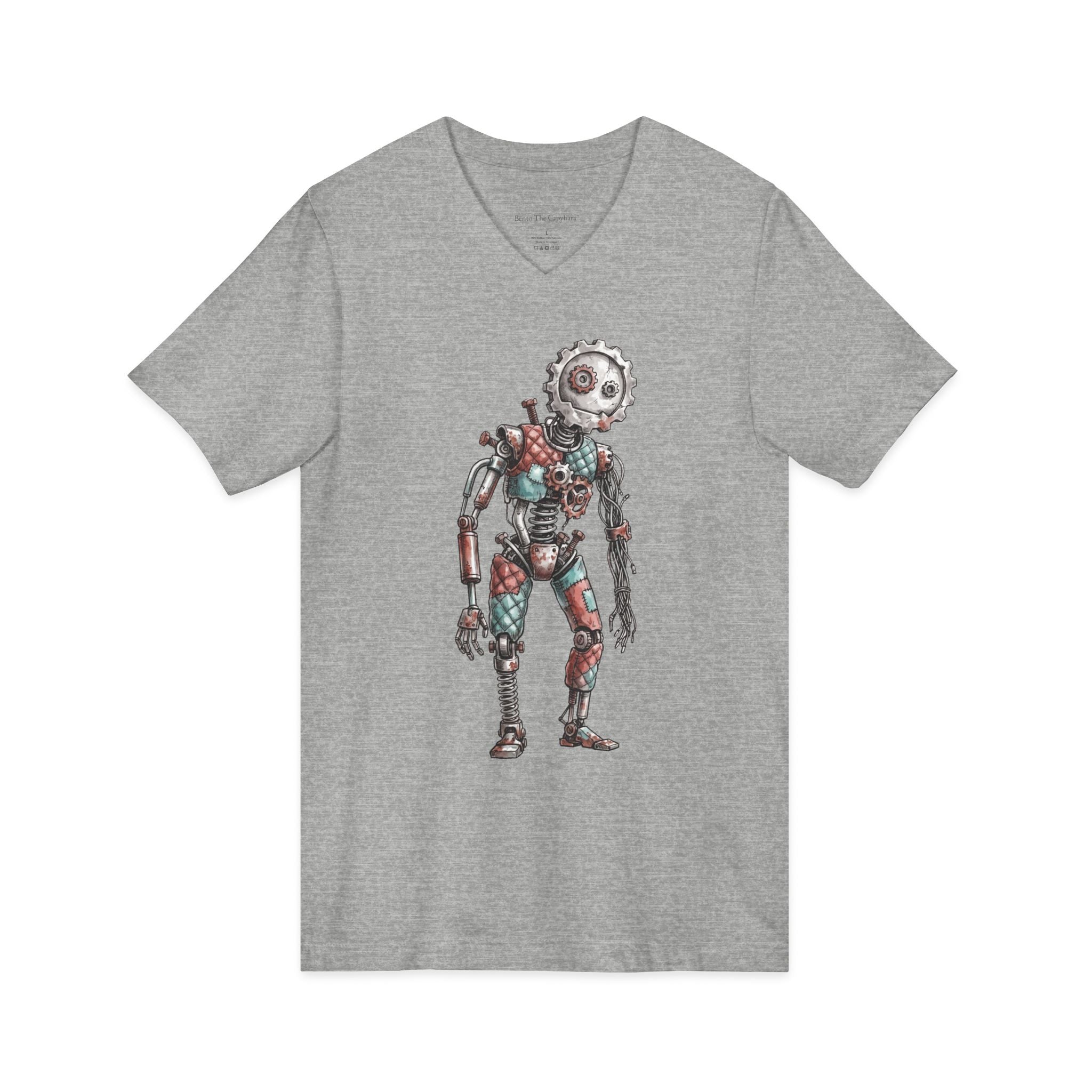 The Mended Machine V-Neck T-Shirt