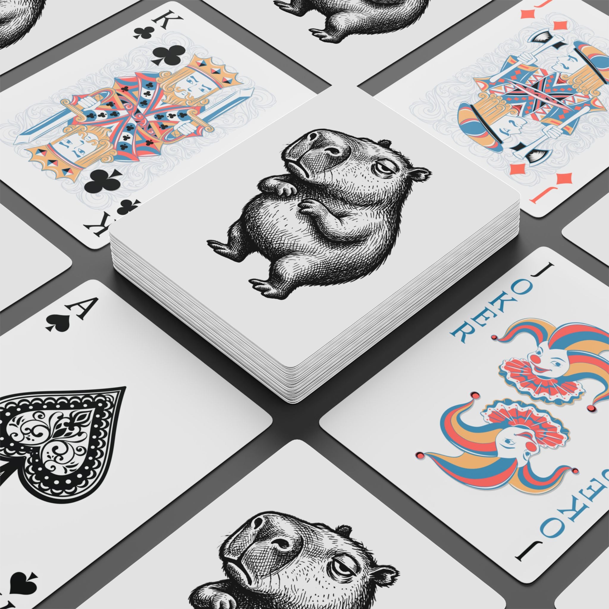 Bento The Capybara Cards – Premium Playing Card Deck