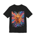 Golden Lion Tamarin in Full Color Round Neck T-Shirt