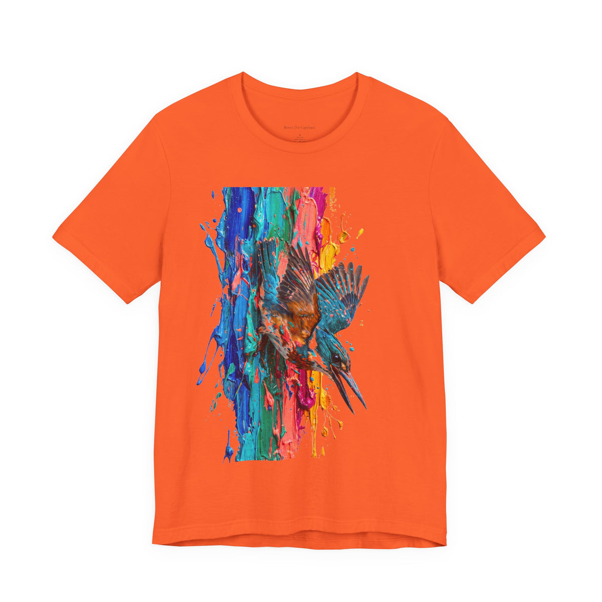 Kingfisher Dive Round Neck T-Shirt