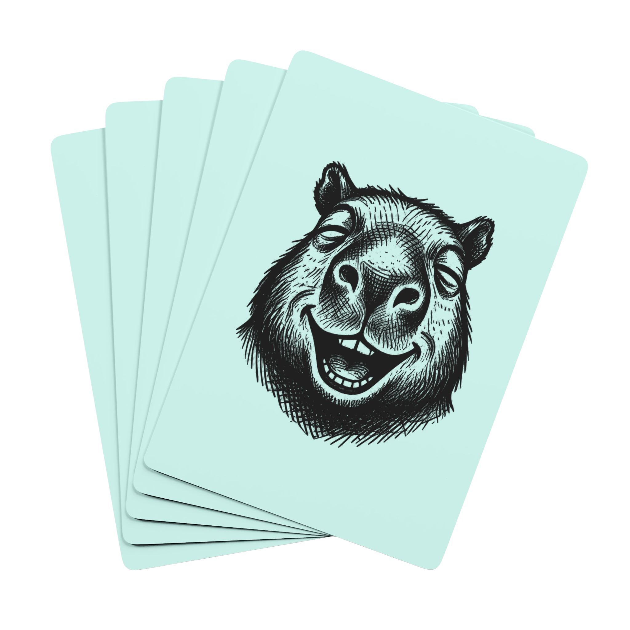 Bento The Capybara Happy Vibes – Premium Playing Card Deck
