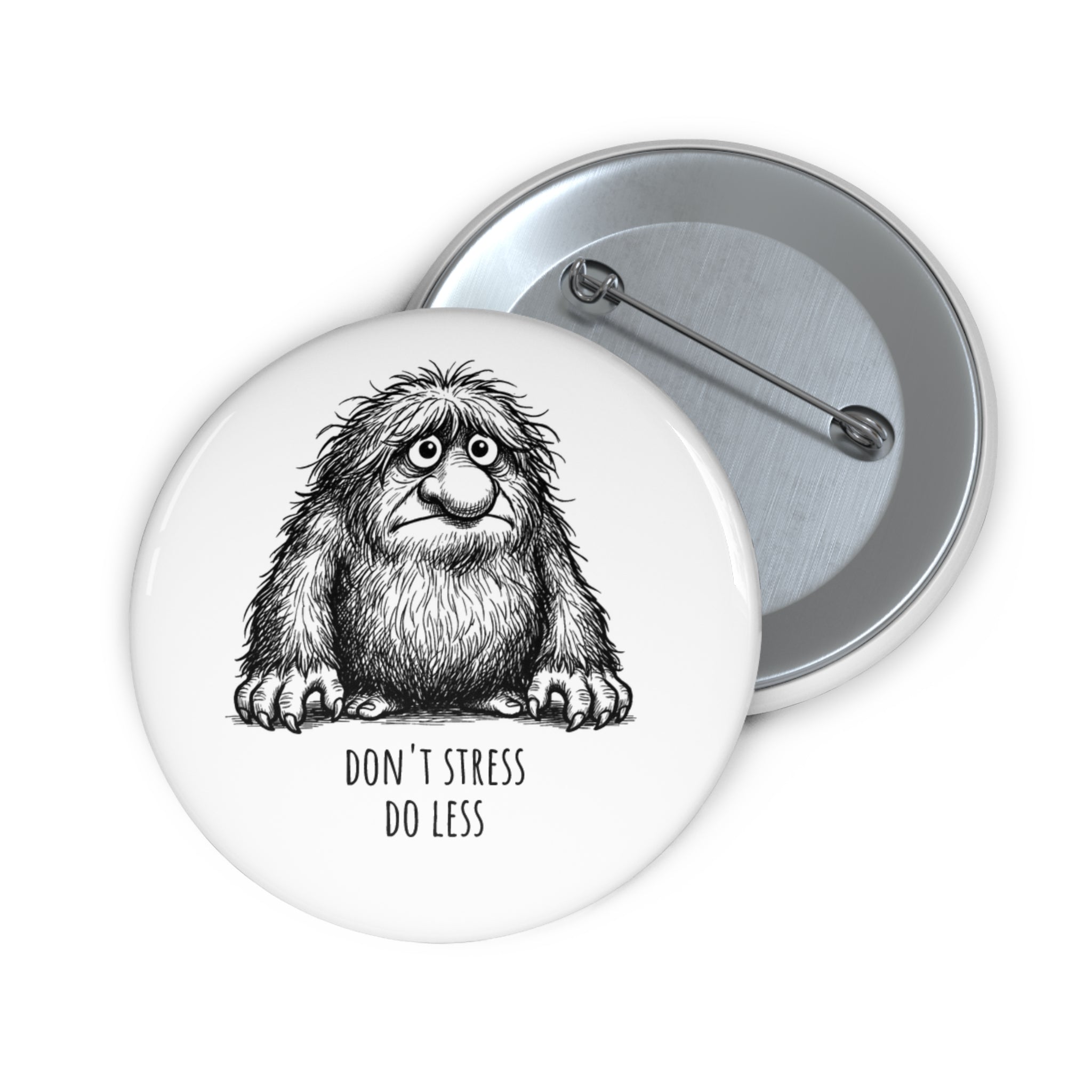 The Shaggy Observer 2.25" Pin Button