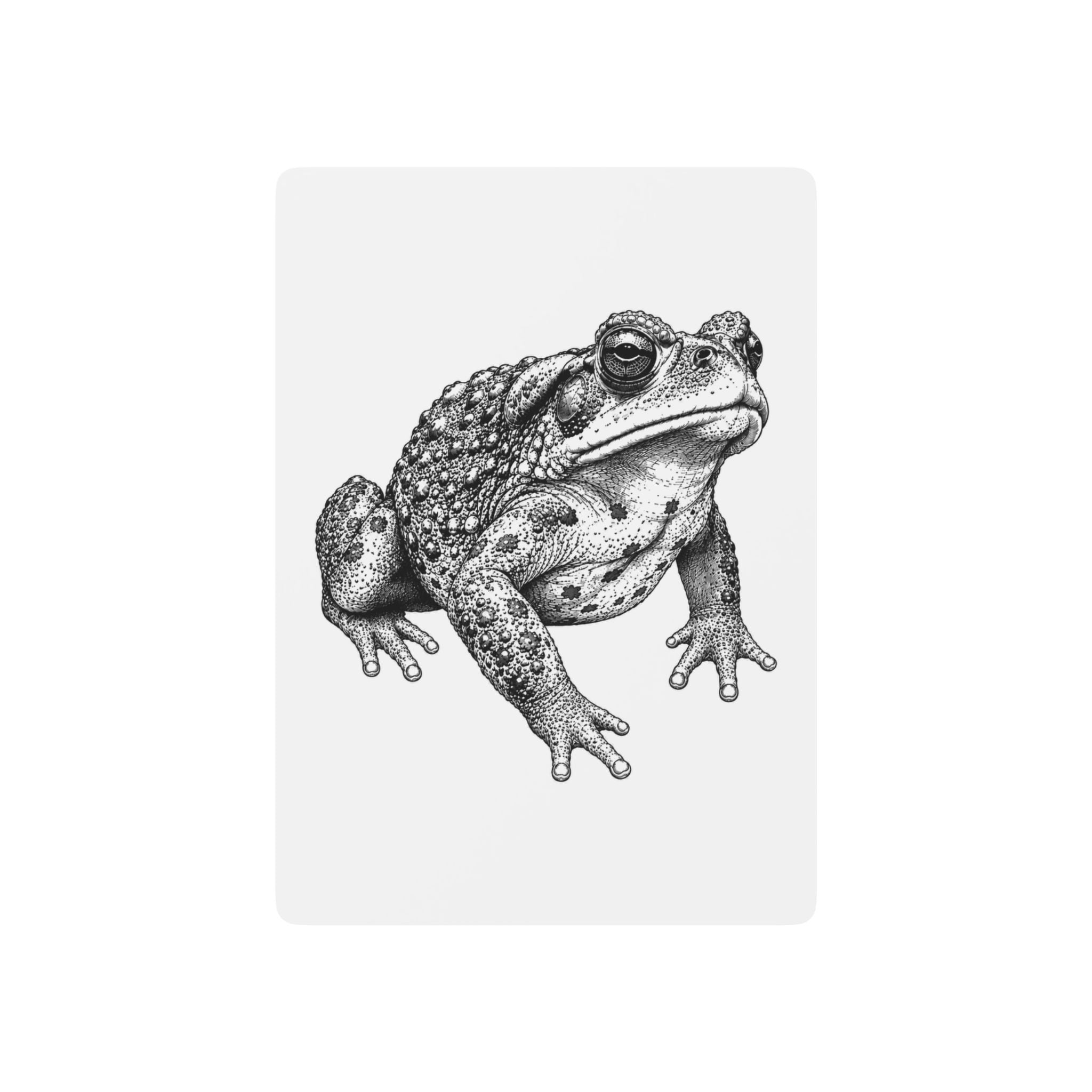 Mist Gray Toad Spirit Cards – Premium Playing Card Deck