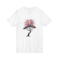 SOMNIA — Blooming Tree V-Neck T-Shirt