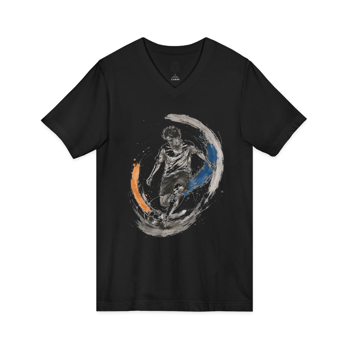 Chase the Ball. Master Yourself - Men's V-Neck T-Shirt
