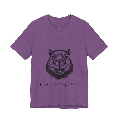Bento The Capybara - UNISEX Graphic Jersey Short Sleeve Tee