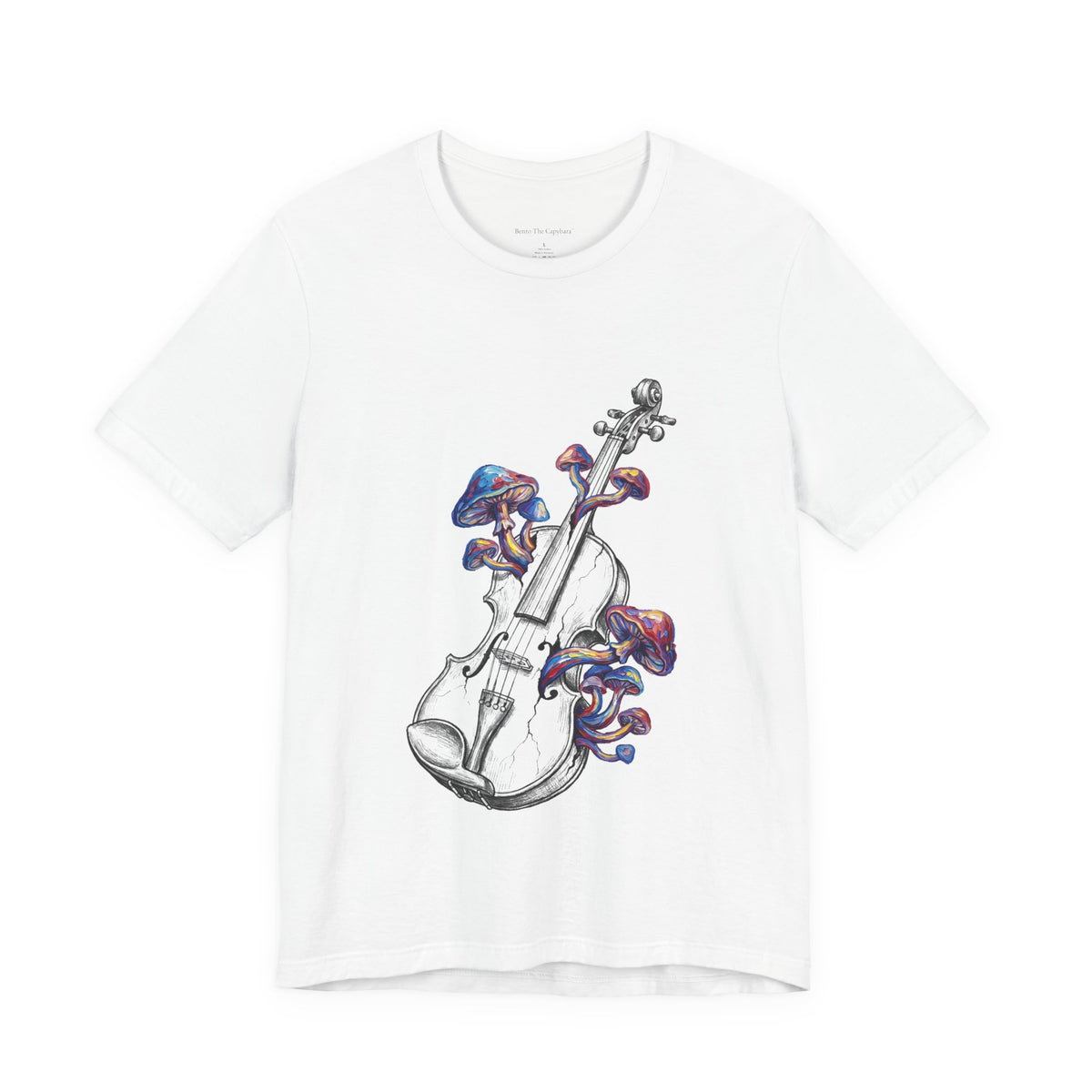 Strings in Bloom Round Neck T-Shirt