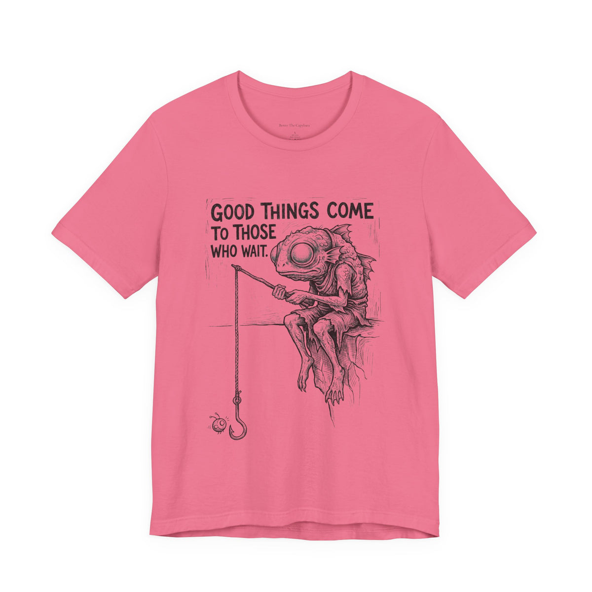 The Waiting Game Round Neck T-Shirt