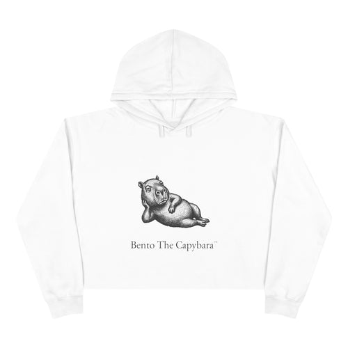 Bento The Capybara Crop Hoodie