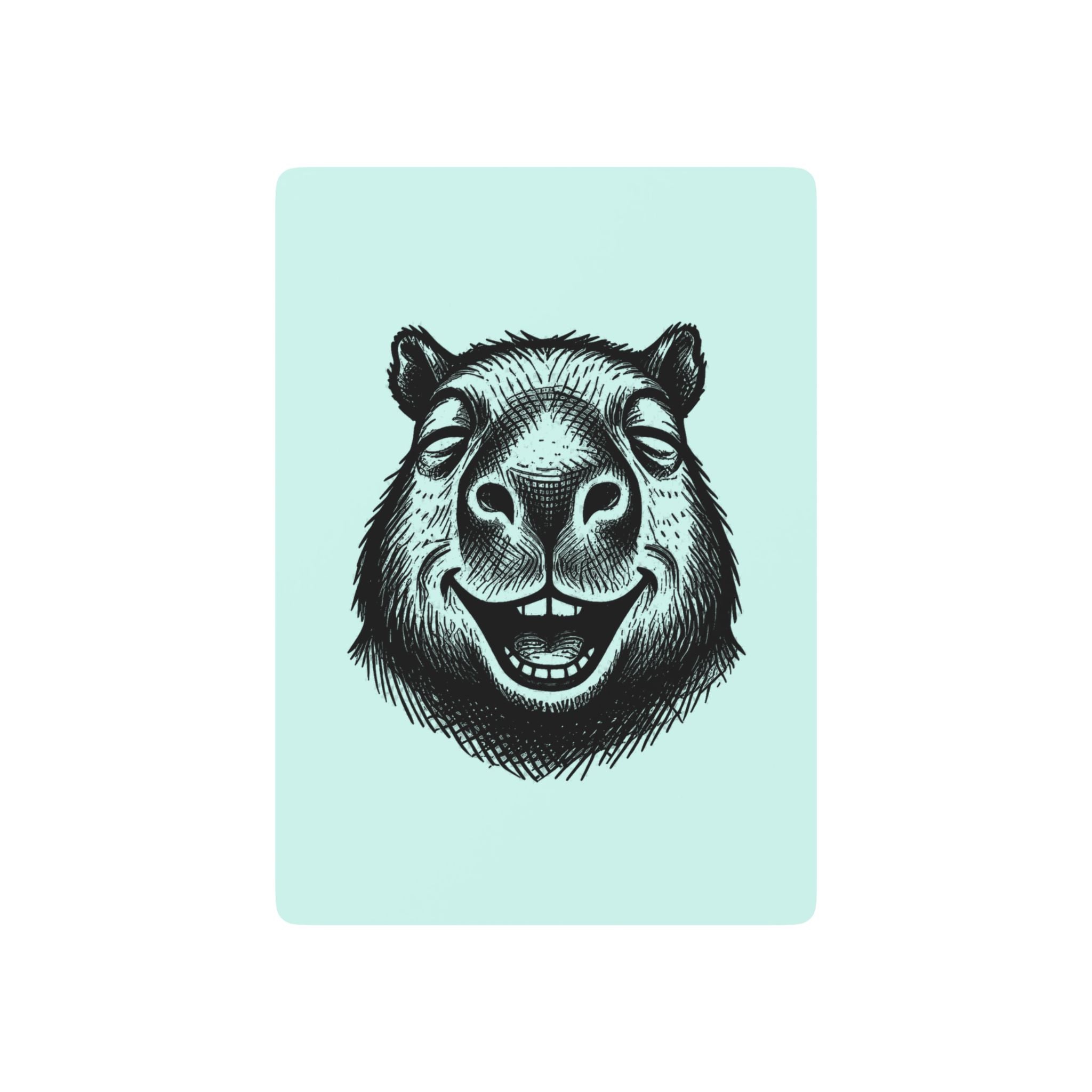 Bento The Capybara Happy Vibes – Premium Playing Card Deck
