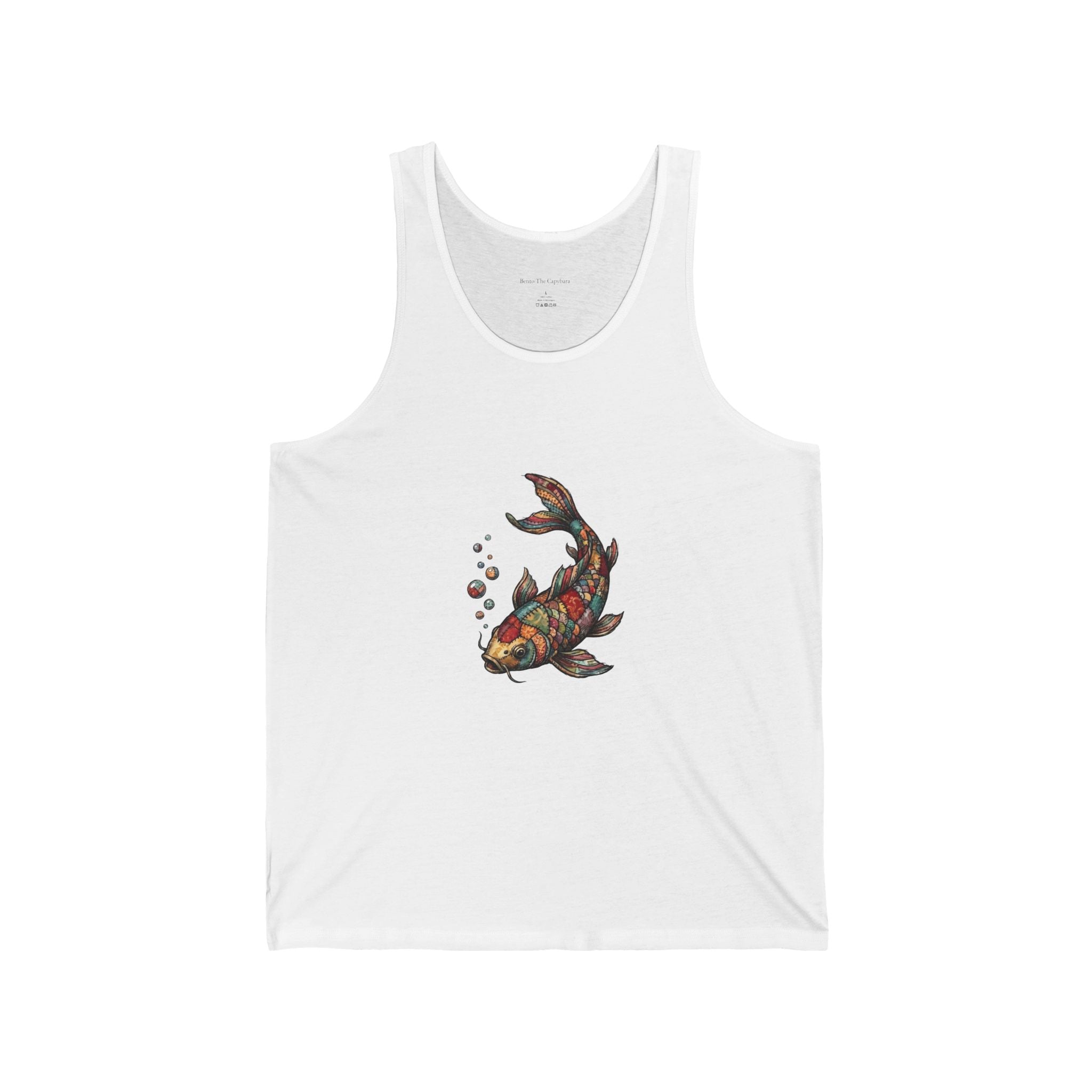 Koi for Good Luck Women's Jersey Tank Top