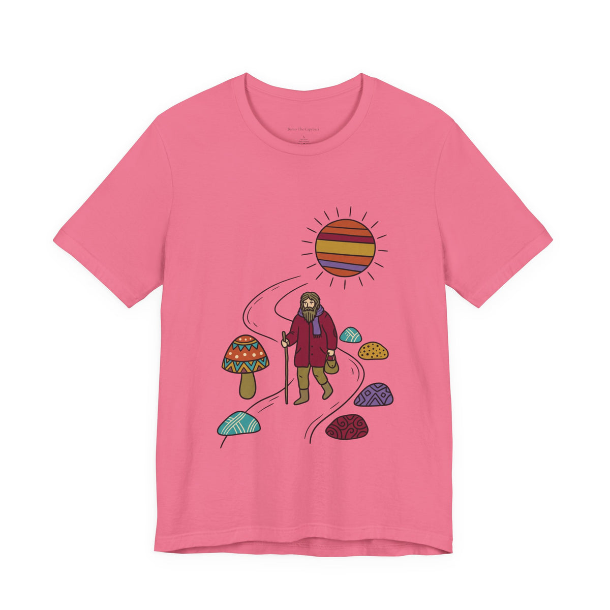 Wandering Through Wonder — Unisex Graphic Round Neck T-Shirt
