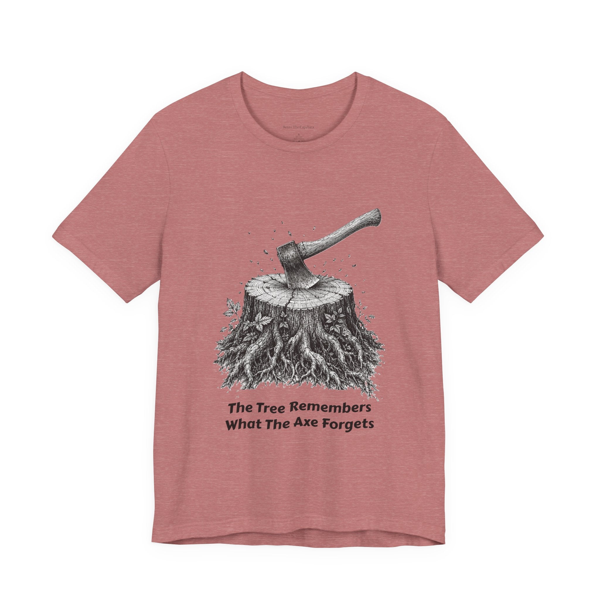 The Tree Remembers round neck UNISEX T Shirt