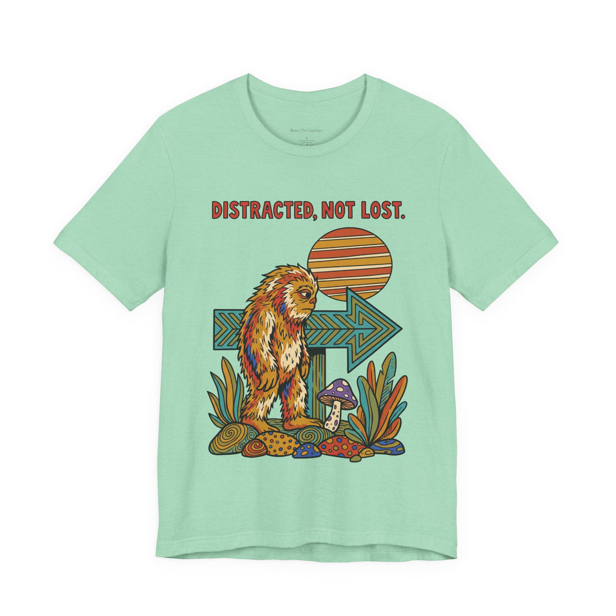 Distracted UNISEX Round Neck T-Shirt