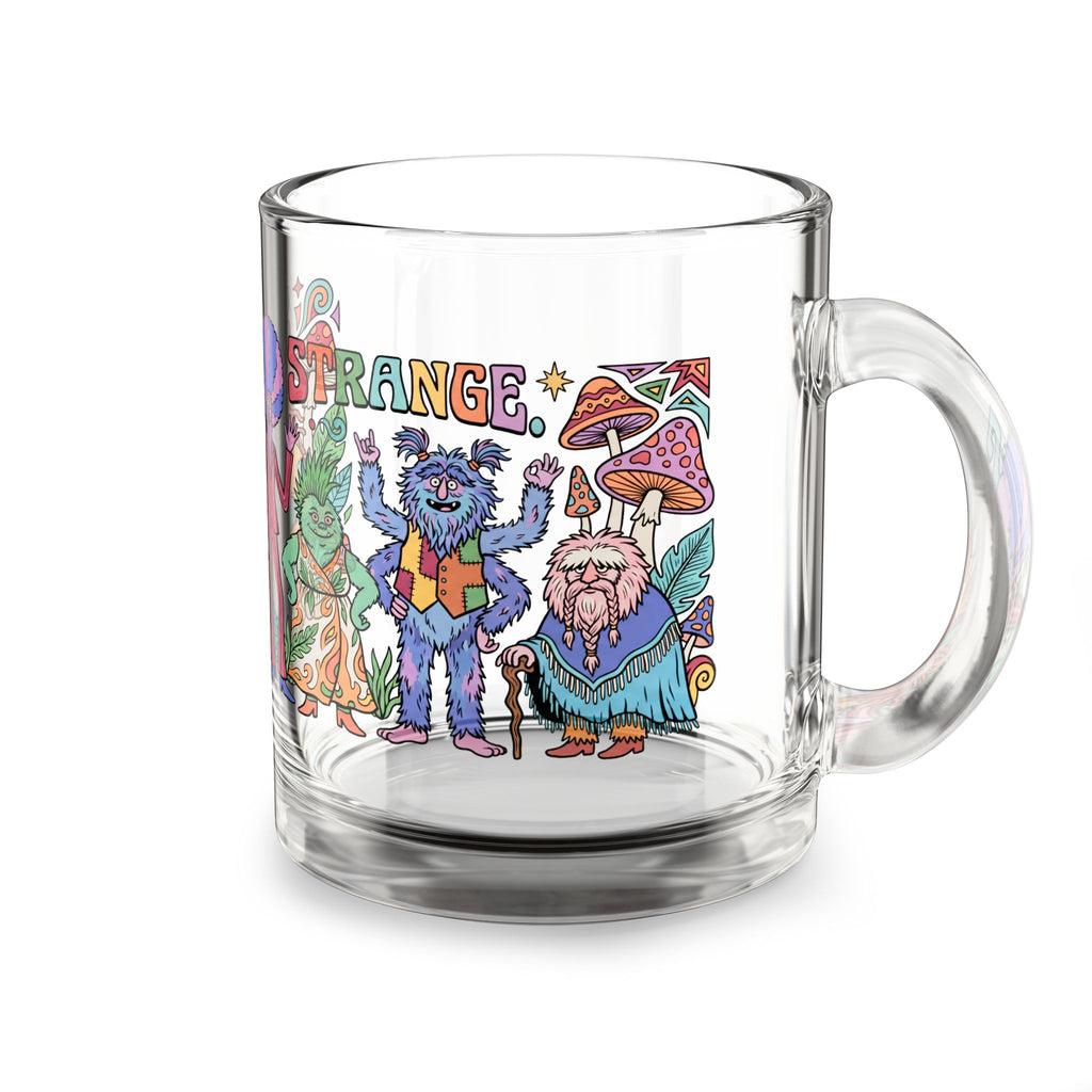 Stay Strange – 10 oz Glass Coffee Mug