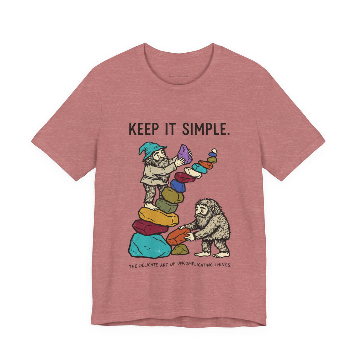 Keep It Simple UNISEX Round Neck T-Shirt