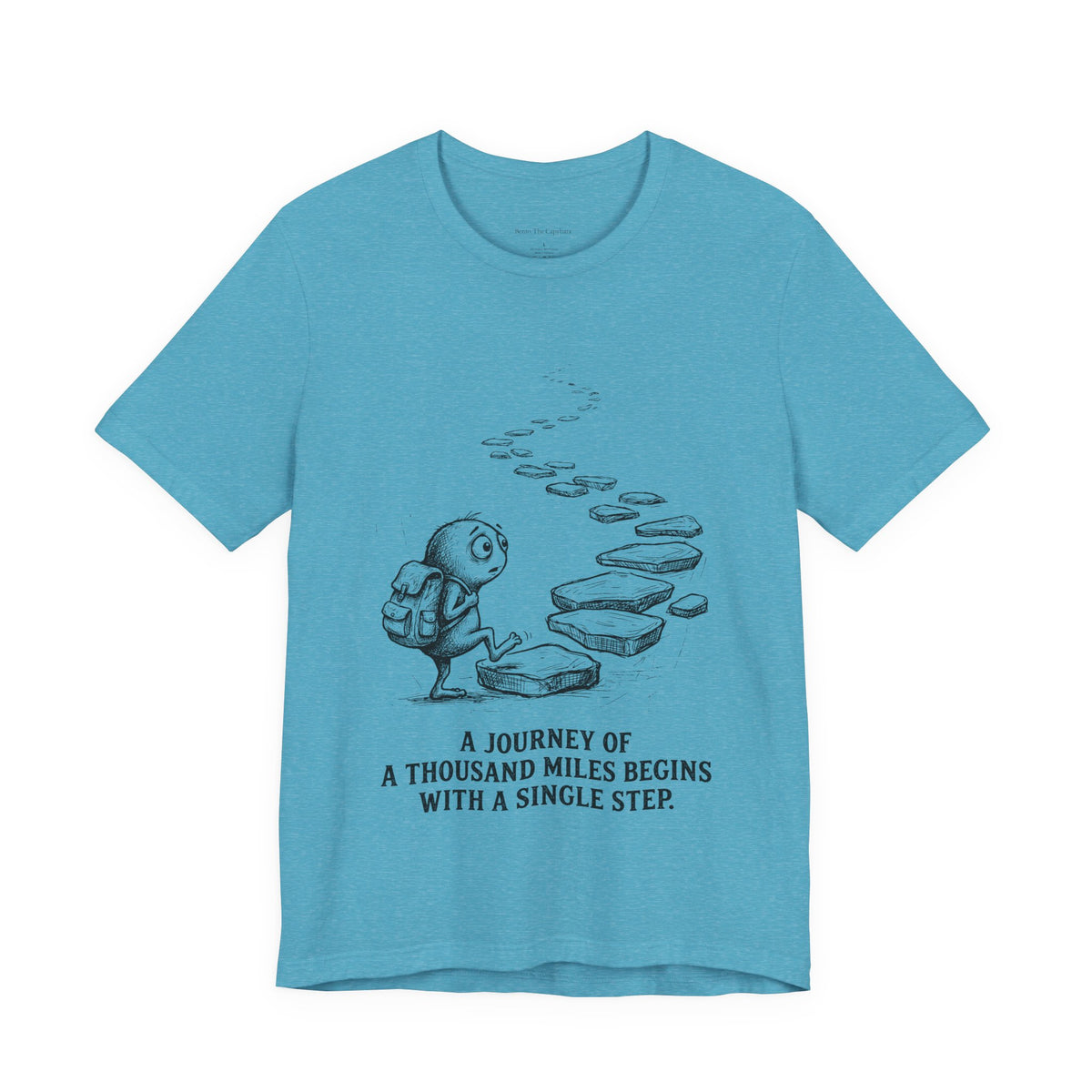 The First Step Round Neck T-Shirt