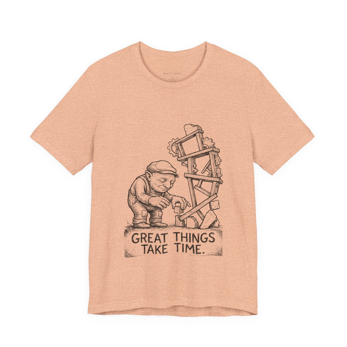 Built Slowly Round Neck T-Shirt