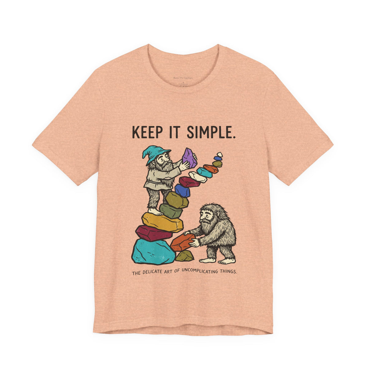 Keep It Simple UNISEX Round Neck T-Shirt