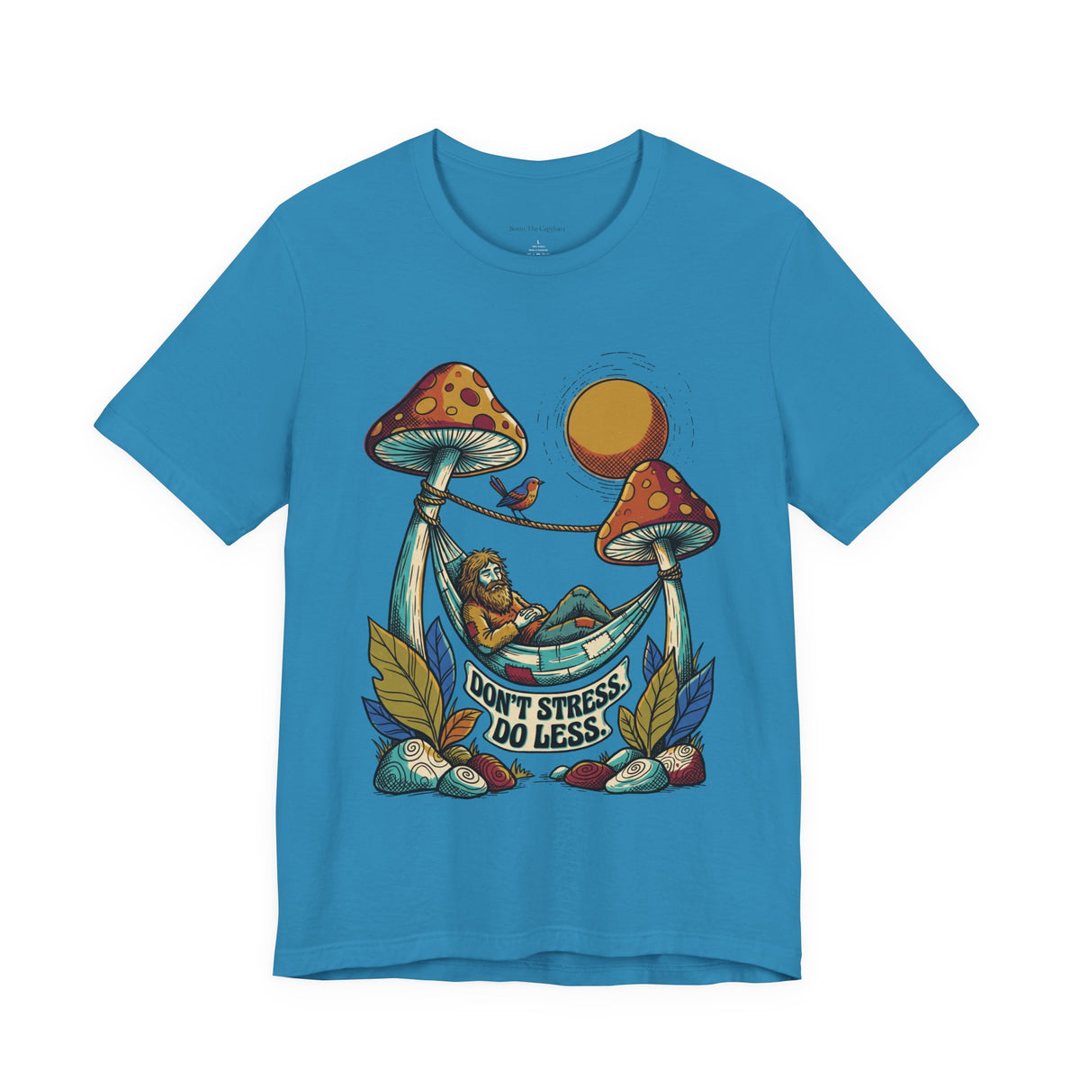 Don't Stress UNISEX Graphic Round Neck T-Shirt