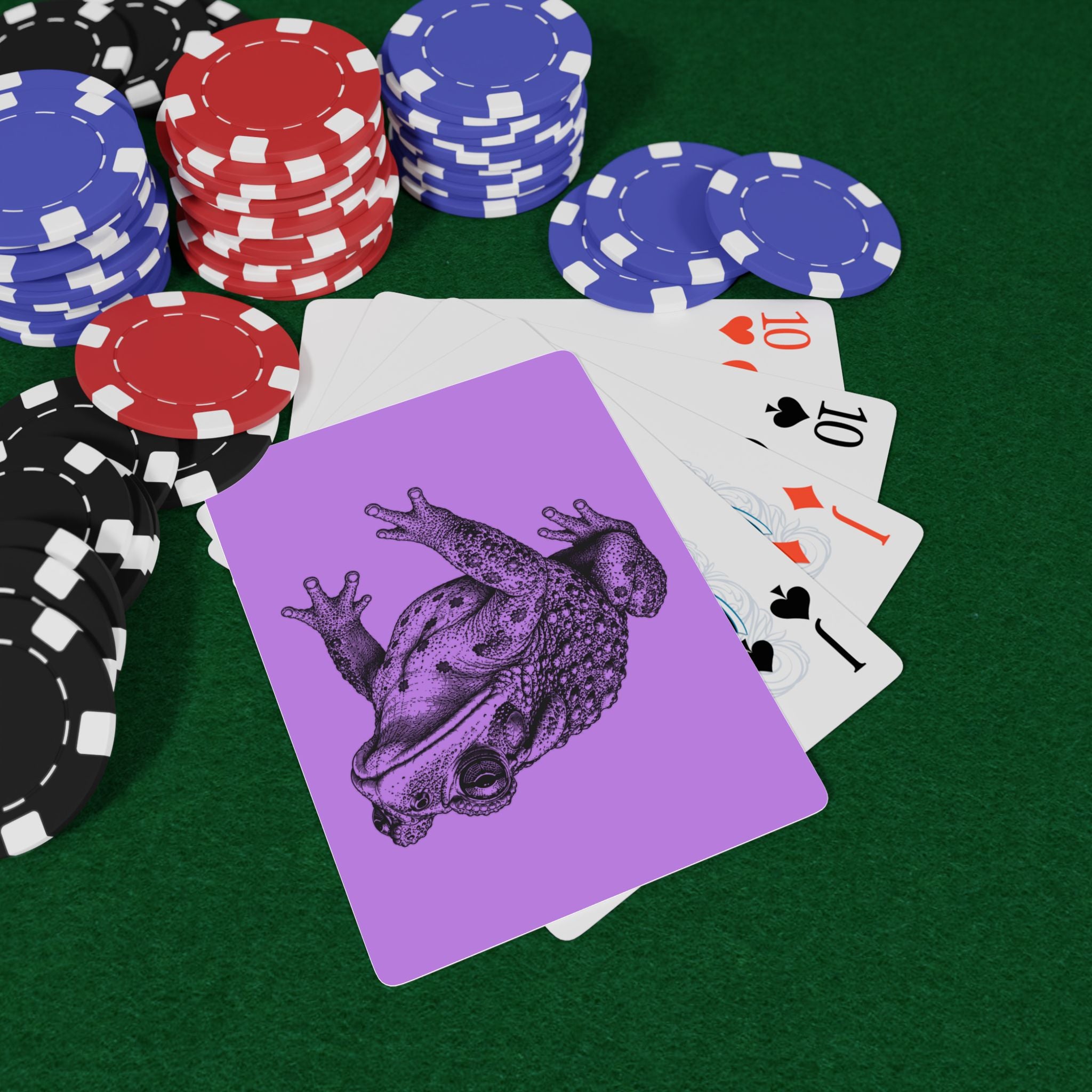 Purple Toad Spirit Cards – Premium Playing Card Deck