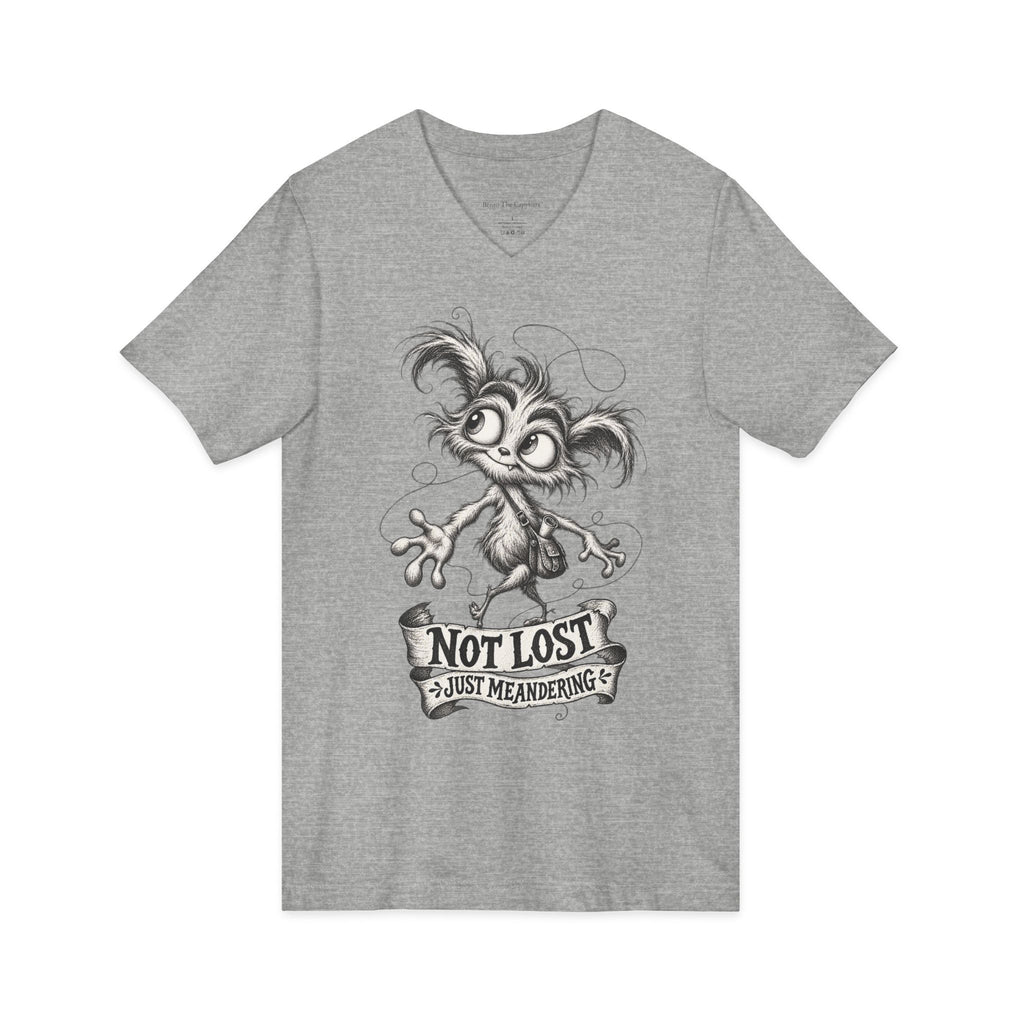 Just Meandering V-Neck T-Shirt