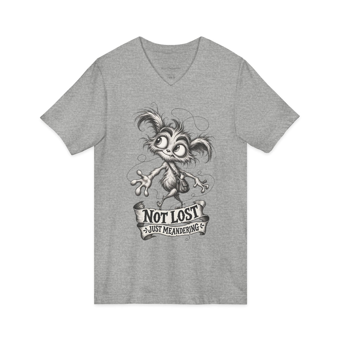 Just Meandering V-Neck T-Shirt
