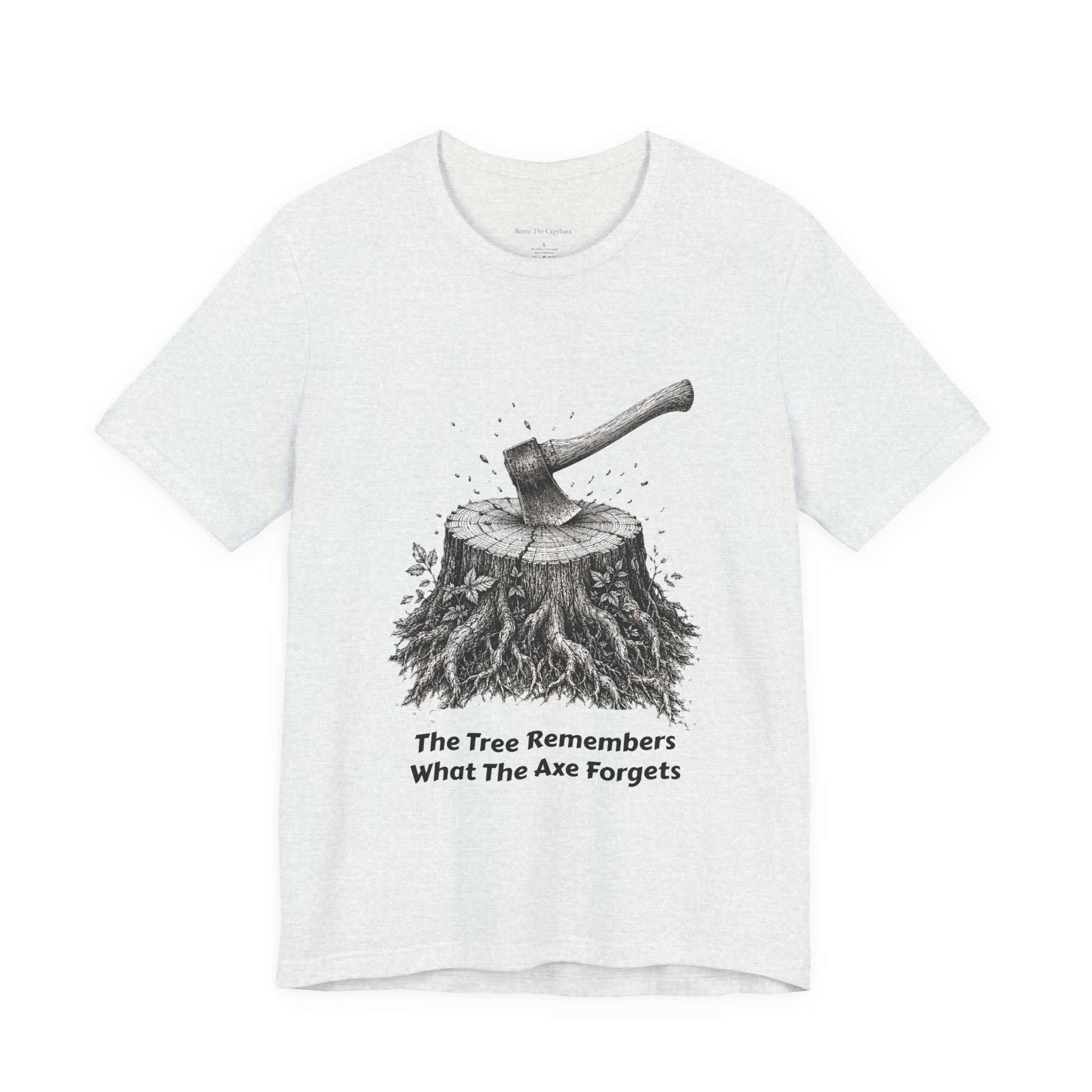 The Tree Remembers round neck UNISEX T Shirt
