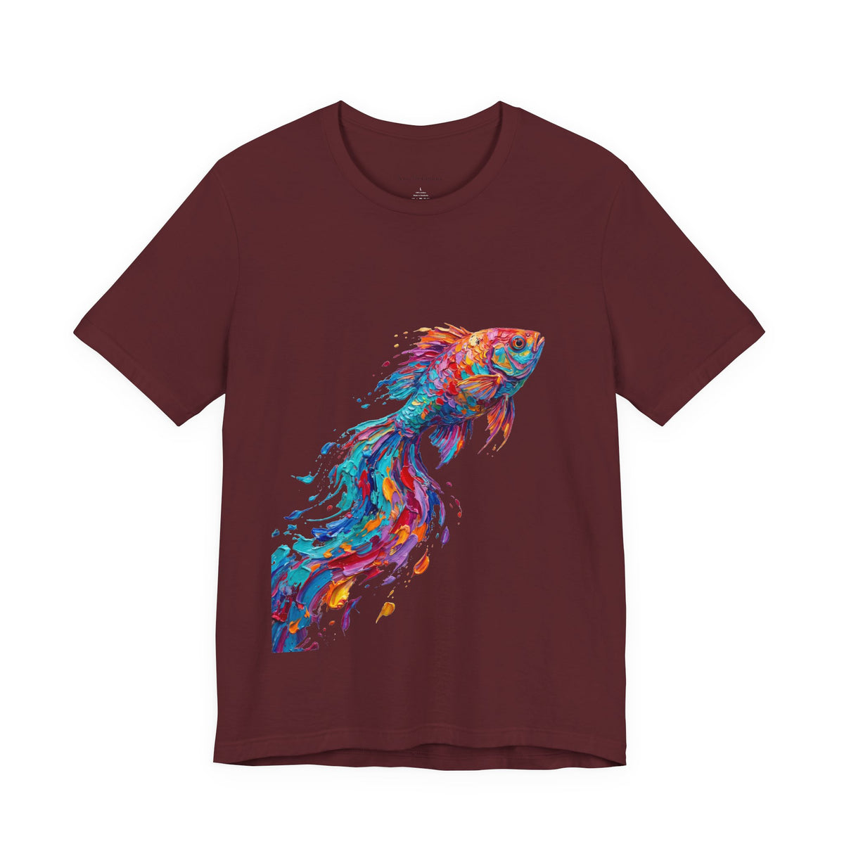 Betta in Motion Round Neck T-Shirt