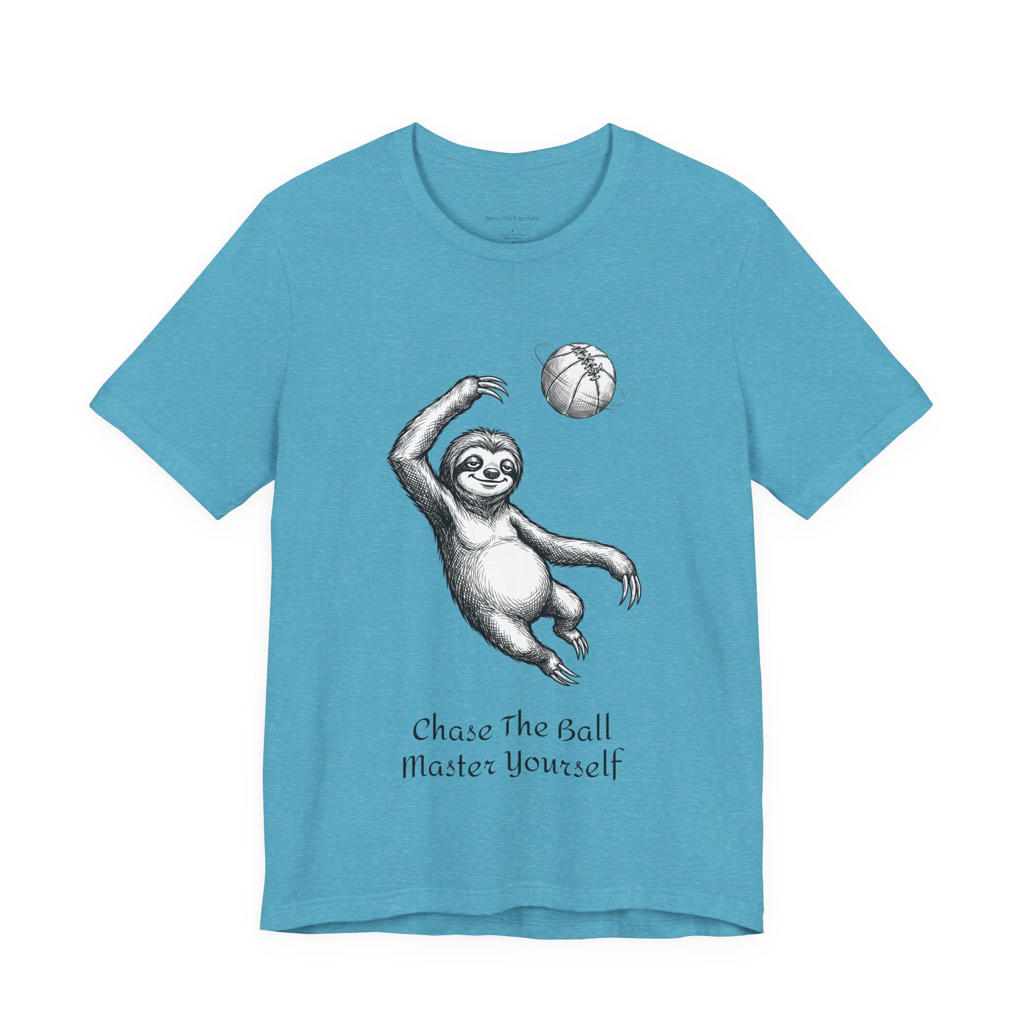 Chase The Ball. Master Yourself - Men's T Shirt