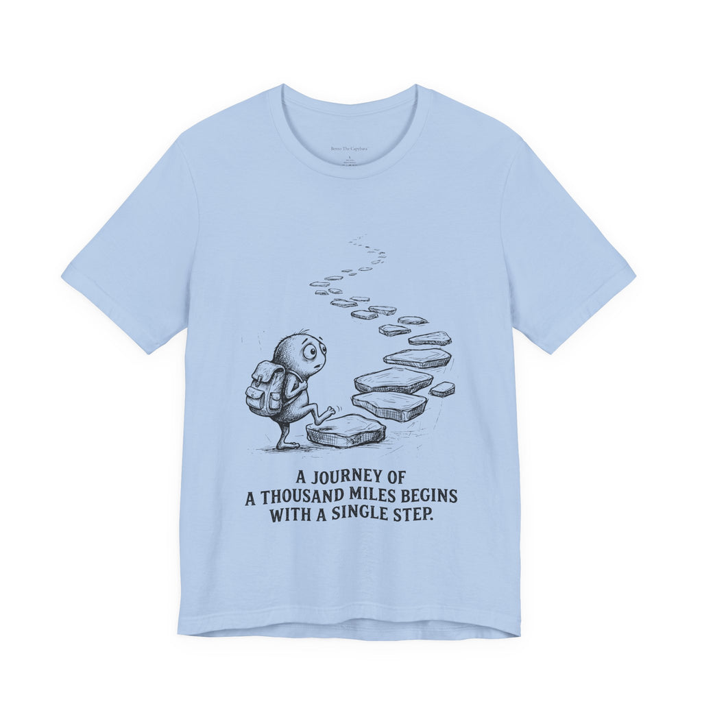 The First Step Round Neck T-Shirt