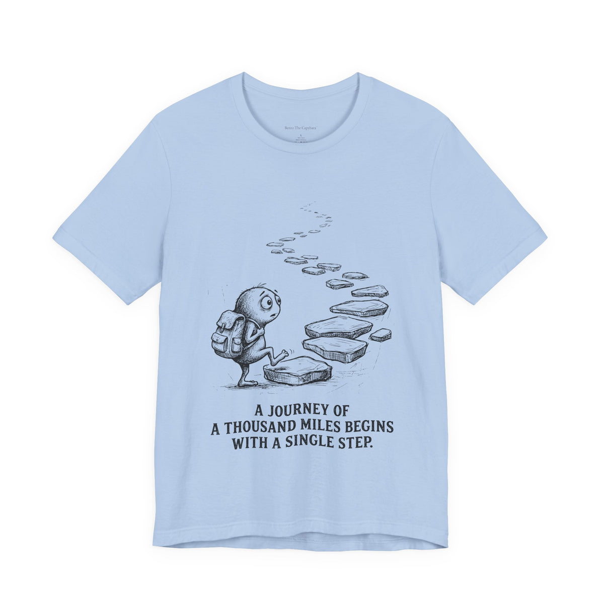 The First Step Round Neck T-Shirt
